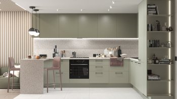 Тренды и новые цвета в дизайне современных кухонь в 2023 году в Норильске - norilsk.mebel54.com | фото