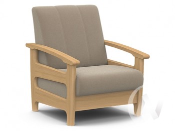Кресло для отдыха Омега (бук лак/CATANIA LATTE) в Норильске - norilsk.mebel54.com | фото