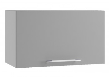 Норд ШВГ 600 Шкаф верхний горизонтальный (Софт смок/корпус Белый) в Норильске - norilsk.mebel54.com | фото